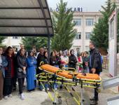 YÜKSEKOKULUMUZDA AMBULANS SERVİS EĞİTİMİ ETKİNLİĞİ